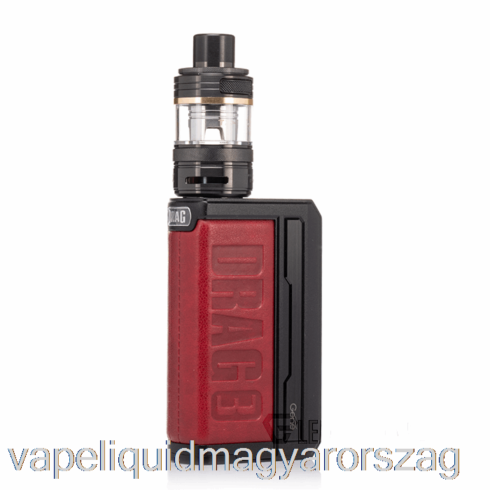 Voopoo Drag 3 177w Kezdőkészlet [tpp-x] Fekete-piros Vape Folyadék